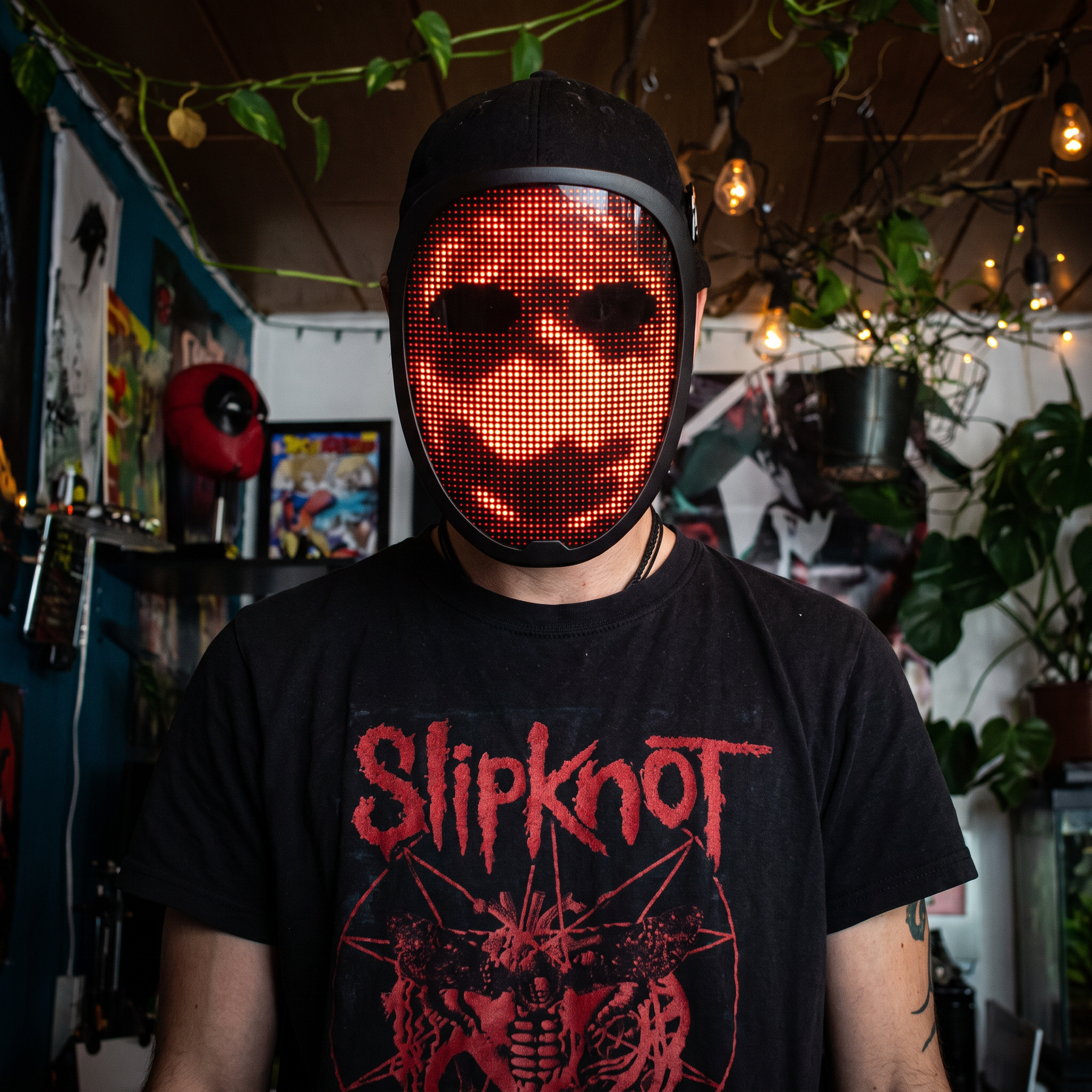 MonsterMaske™ Programmierbare LED-Maske mit App